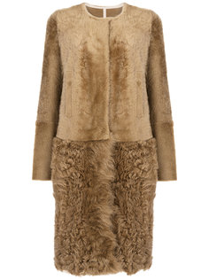 shearling coat  Yves Salomon