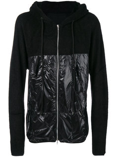 panelled hoodie  Julius