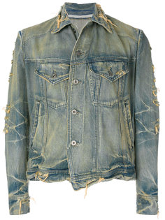 distressed denim jacket   Julius