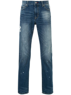light-wash skinny jeans Loveless