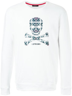 skull embroidered sweater Loveless