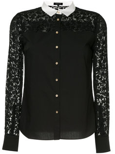 lace panel shirt Loveless