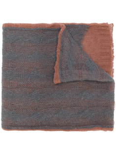 bicolour loose knit scarf Maison Margiela