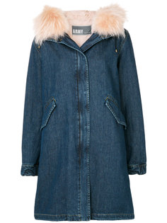 denim parka Army Yves Salomon