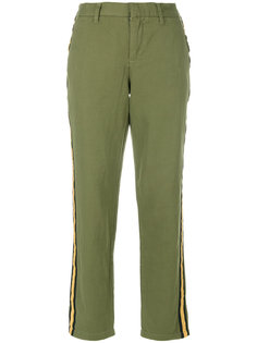 side stripe cropped trousers  Zadig &amp; Voltaire