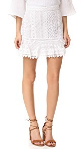 BB Dakota Vera Lace Miniskirt