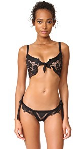 For Love &amp; Lemons Corsica Lace Underwire Top