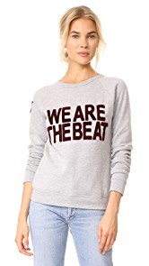 FREECITY Fuzzy We Are the Beat Golden Sew Tee