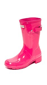 Hunter Boots Original Tour Short Gloss Boots