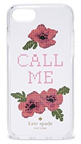 Kate Spade New York Needlepoint Call Me iPhone 7 Case