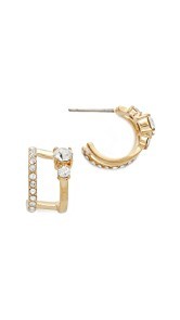 Kate Spade New York Bright Ideas Double Hoop Earrings