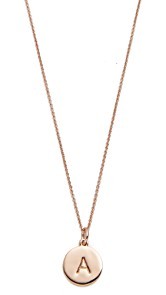 Kate Spade New York A Initial Pendant Necklace