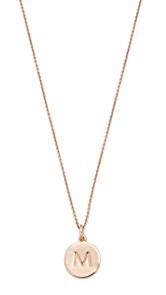 Kate Spade New York M Initial Pendant Necklace