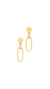 Madewell Novel Chain Drop Earrings