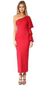 Torn by Ronny Kobo Carmen One Shoulder Dress