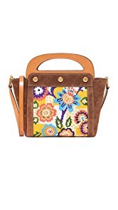 Tory Burch Needlepoint Bermuda Bag