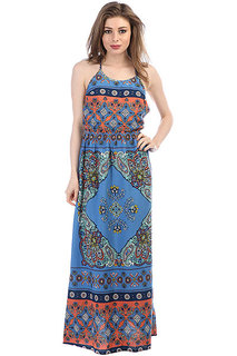 Платье женское Roxy Summer Agadir Border Combo Brown