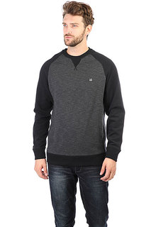 Толстовка свитшот Billabong Balance Crew Black Heather