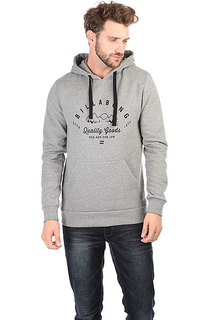 Толстовка кенгуру Billabong Patrol Hoodie Grey Heather