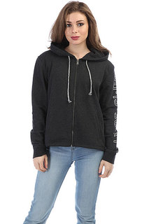 Толстовка кенгуру женская Roxy Endles Barrela Black Heather