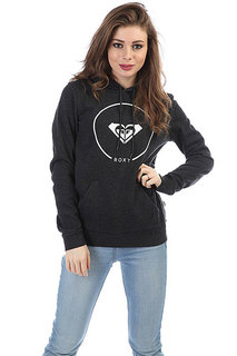 Толстовка классическая женская Roxy Su Black Heather