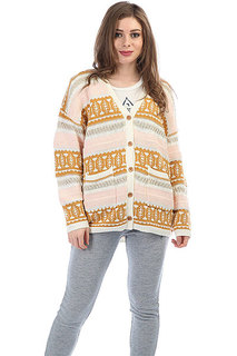 Кардиган женский Roxy Goldenstatemine Spuce Yellow Lucie