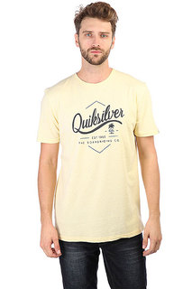 Футболка Quiksilver Ssclateseatales Yellow Heathe
