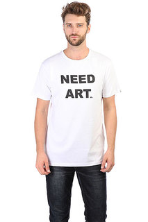 Футболка Quiksilver Ssusteneedart White