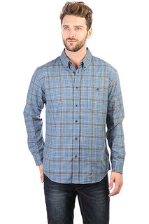 Рубашка в клетку Quiksilver Cortezstraight Estate Blue Cortez