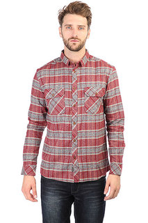 Рубашка в клетку Quiksilver Riverback Pomegranite River Ba