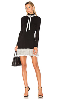 Tie neck detail mini dress - Red Valentino