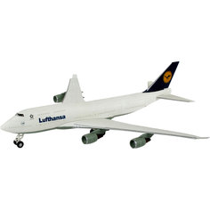 Сборка самолет Boeing 747 Lufthansa Revell
