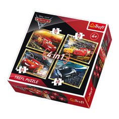 4 в 1 - ​​Тачки 3 Trefl