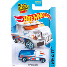 Базовая машинка Hot Wheels, Rapid Response Mattel