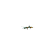 Самолет Бомбардировщик Юнкерс Ю-88 A-4 Bomber, 2-ая МВ, немецкий Revell