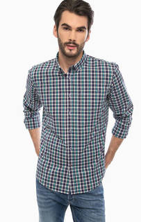 Хлопковая футболка в клетку Gas