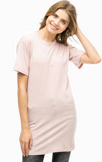 Розовое платье из тонкого трикотажа Alcott