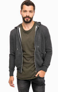 Хлопковая толстовка с капюшоном Alcott