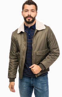 Демисезонная куртка цвета хаки Wrangler