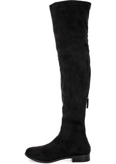 Черные сапоги ботфорты Steve Madden