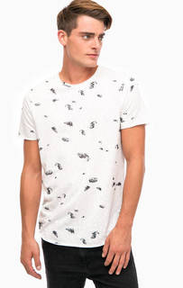 Хлопковая футболка с короткими рукавами Jack & Jones