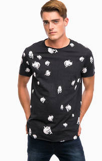 Хлопковая футболка с короткими рукавами Jack & Jones