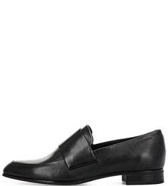Черные кожаные лоферы Vagabond