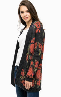 Удлиненный кардиган с цветочным принтом Mustang