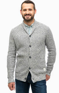 Кардиган из хлопка с карманом Mustang