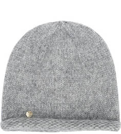 Серая шапка крупной вязки Canoe