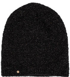Черная шапка с металлизированной нитью Canoe