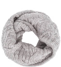 Серый шарф-хомут с пайетками Canoe