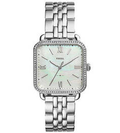 Часы с люминесцентными стрелками Fossil