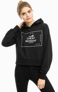 Хлопковая толстовка с логотипом бренда Cheap Monday